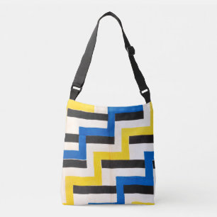 Simultaneous Fabric   Sonia Delaunay   Crossbody Bag