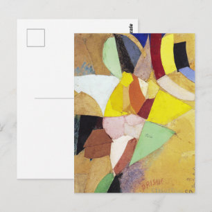 Simultaneous Solar Prisms Sonia Delaunay Postcard