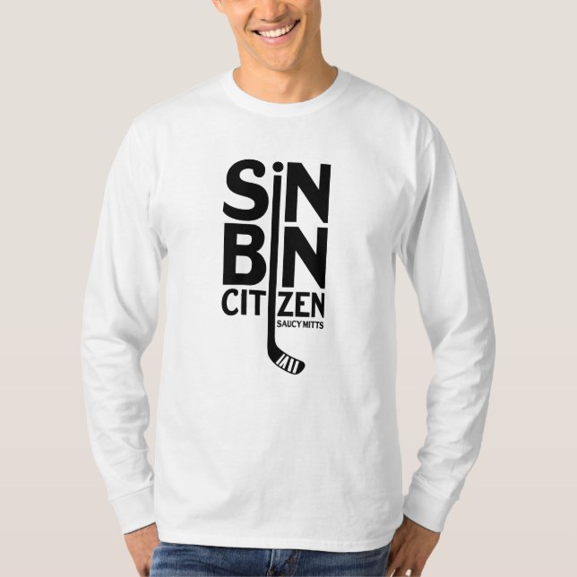 Sin Bin Hockey T-Shirt (Front)