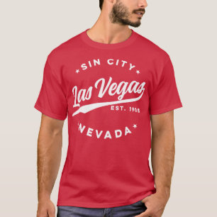 Sin City Las Vegas Nevada White T-Shirt