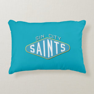 Sin City Saints Decorative Cushion