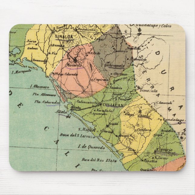 Sinaloa, Mexico Mouse Mat (Front)