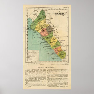 Sinaloa, Mexico Poster