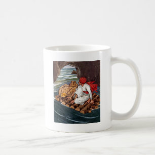 Sinbad the Sailor Shipwreck Treasure Aladdin Boy Coffee Mug