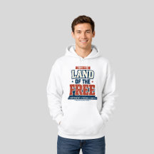 Since 1776 Land of The Free Patriotic USA Men's