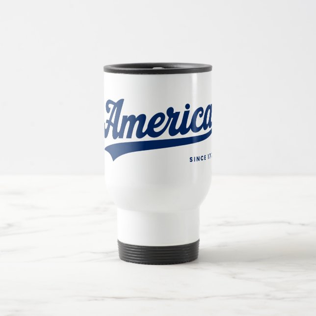 Since 1776 travel mug (Center)