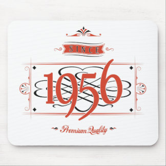 Since 1956 (Red&Black) Mouse Mat