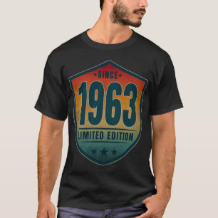 Since 1963 Limited Edition Vintage Retro Sunset T-Shirt