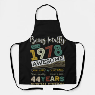 Since 1978 Awesome Well Aged Very Rare 44 Years Apron