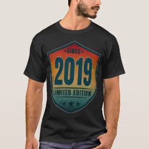 Since 2019 Limited Edition Vintage Retro Sunset T-Shirt