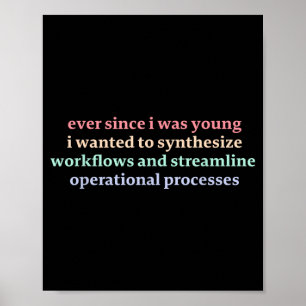 Since I was Young I Wanted to Synthesize Workflows Poster