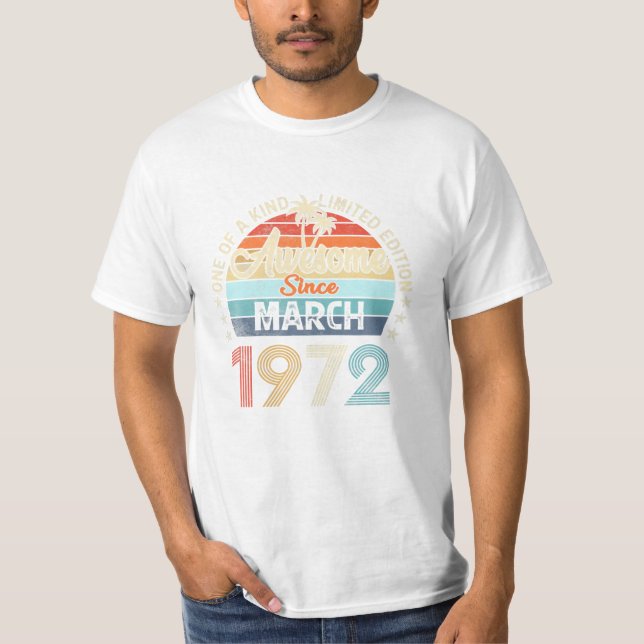 Since March 1972 Vintage T-Shirt (Front)