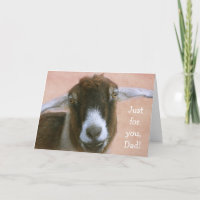 Sincere Goat Father's Day 