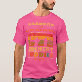 Sincere Granddaughter Grandad Buddies For Life Arc T-Shirt