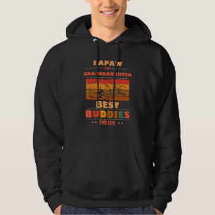 Sincere Grandparents Buddies For Life PAPAW Grandd Hoodie