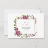 Sincere Thank You Sympathy Card