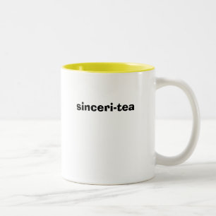 sinceri-tea Two-Tone coffee mug