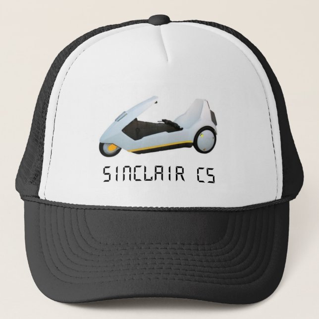 SINCLAIR C5 RETRO CAR TRUCKER HAT (Front)