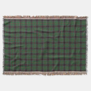 Sinclair Clan Hunting Tartan Variant Plaid Throw Blanket