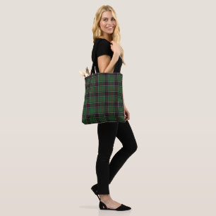 Sinclair Clan Hunting Tartan Variant Plaid Tote Bag