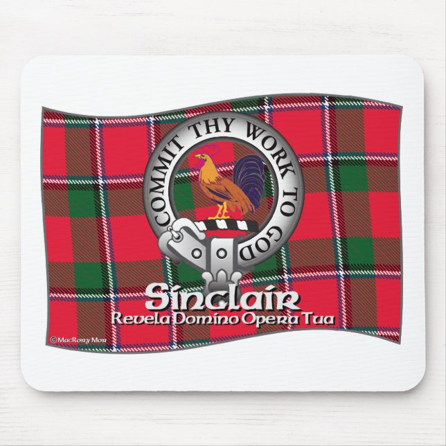 Sinclair  Clan Mouse Mat (Front)