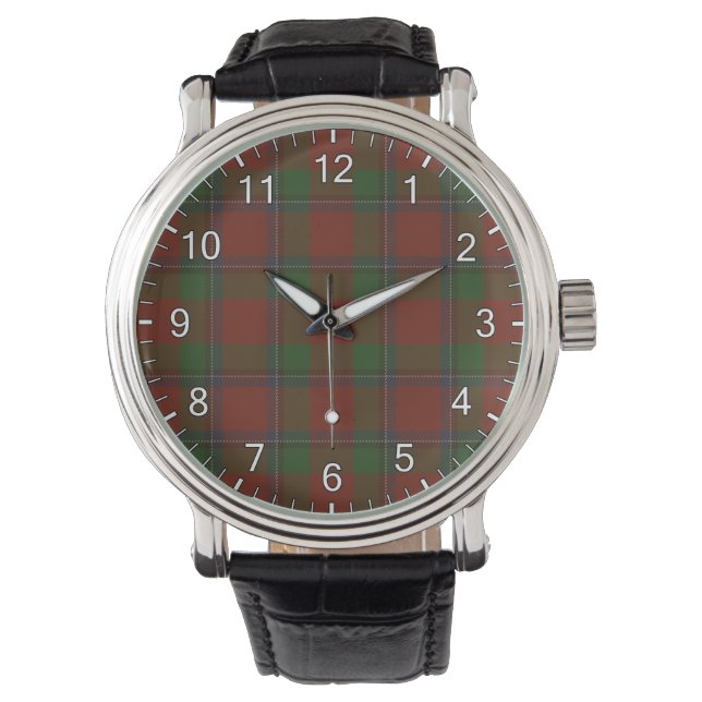 Sinclair Clan Tartan Watch (Front)