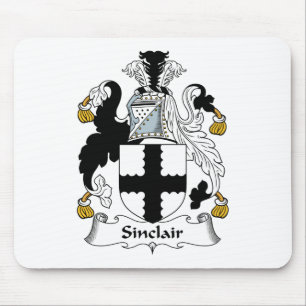 Sinclair Family Crest Mouse Mat