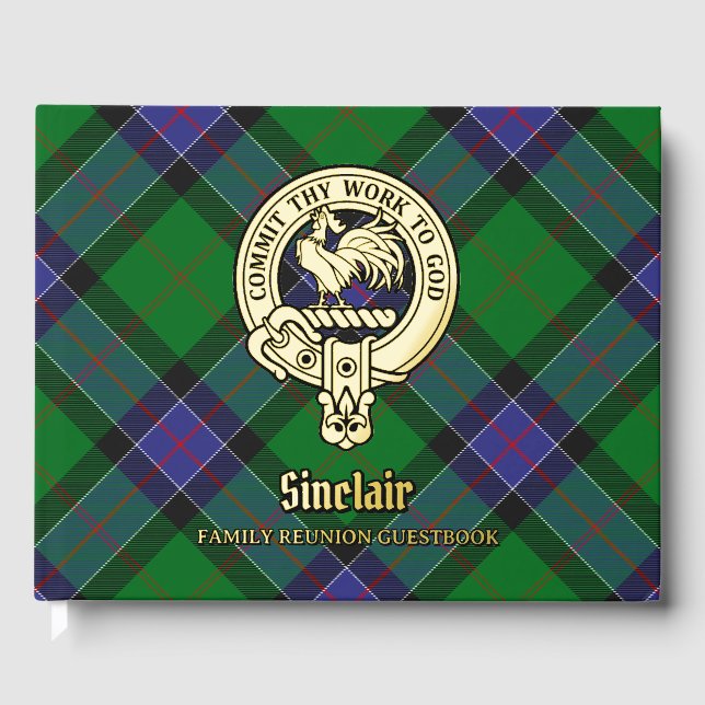 Sinclair Family Reunion Guest Book (Front)