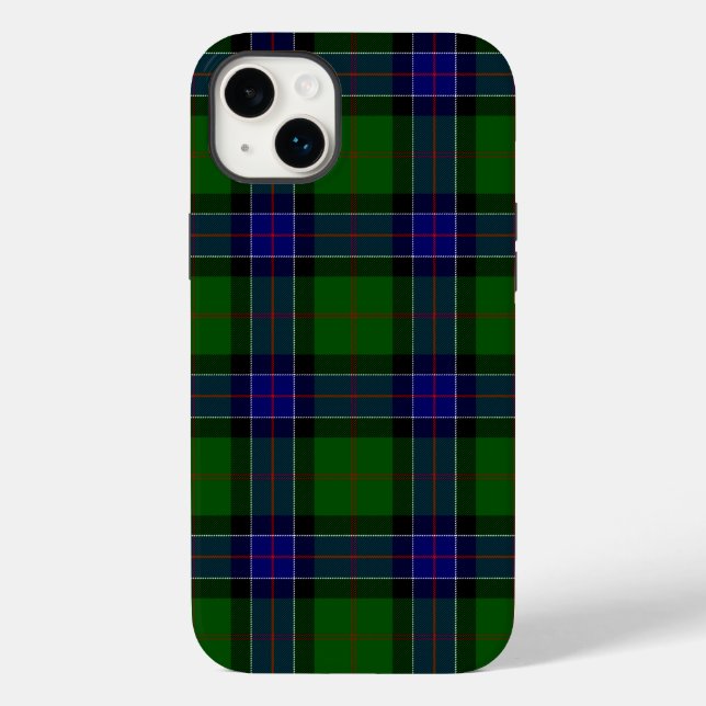 Sinclair tartan blue green plaid Case-Mate iPhone case (Back)