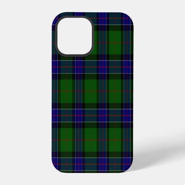 Sinclair tartan blue green plaid iPhone case (Back)