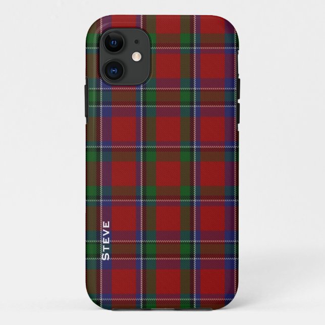 Sinclair Tartan Plaid iPhone 5S Case (Back)