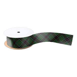 Sinclair Tartan Plaid Pattern Plaid Big Satin Ribbon