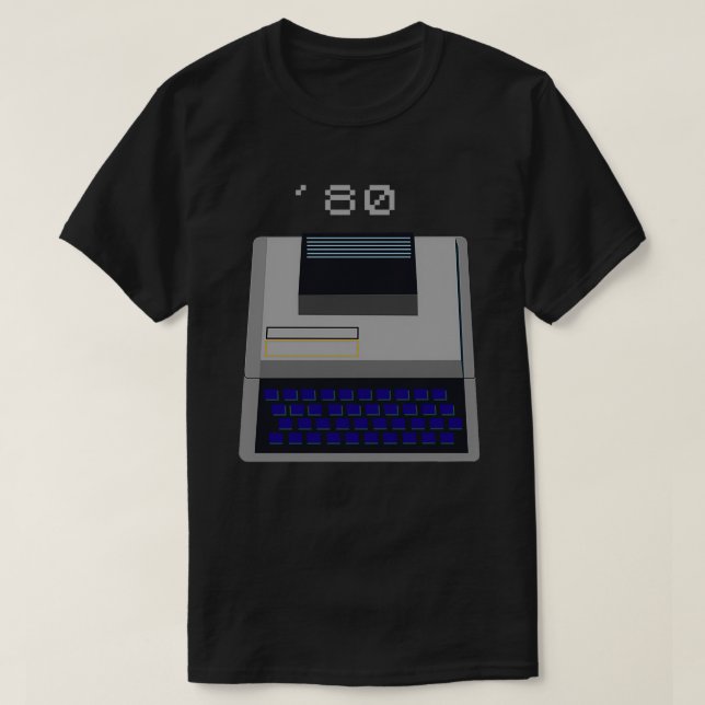 Sinclair ZX80 Where it all began T-Shirt (Design Front)
