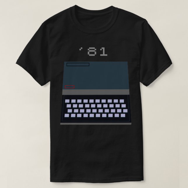Sinclair ZX81 It grows with you T-Shirt (Design Front)