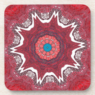 Sindh ethnic tribal pattern.jpg coaster