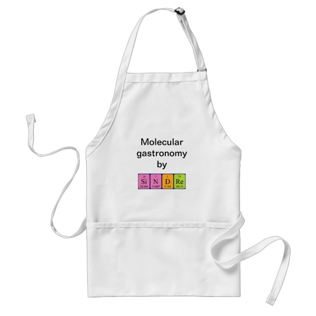 Sindre periodic table name apron (Front)