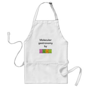 Sindy periodic table name apron