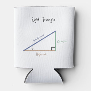 Sine Cosine Tangent Right Triangle Trigonometry Can Cooler
