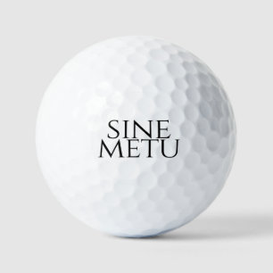 Sine Metu - Without Fear Golf Balls
