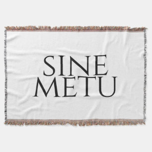 Sine Metu - Without Fear Throw Blanket