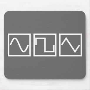 Sine Square Tri Mouse Mat