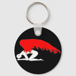 Sinful Angel Key Ring