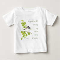 Sing a New Song to the Lord, Scripture & Bird