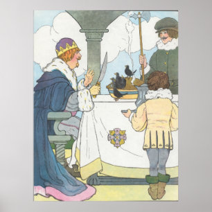 Sing a song of sixpence, A pocket full of rye Poster