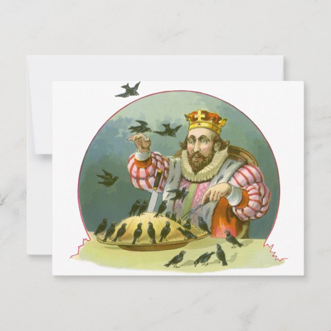 Sing a Song of Sixpence, Vintage Nursery Rhyme (Front)