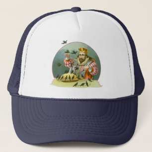 Sing a Song of Sixpence, Vintage Nursery Rhyme Trucker Hat