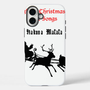 Sing Along Christmas – Carols & Festive Joy iPhone 16 Plus Case