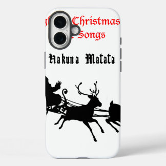 Sing Along Christmas – Carols & Festive Joy iPhone 16 Plus Case