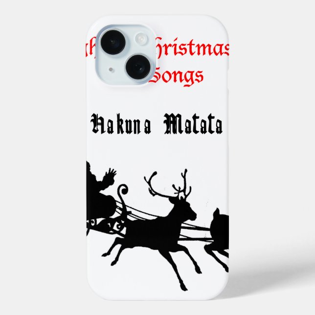 Sing Along Christmas – Carols & Festive Joy Case-Mate iPhone Case (Back)