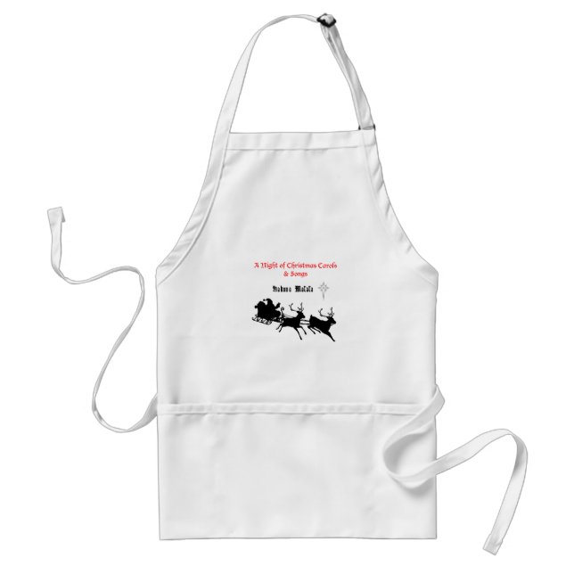 Sing Along Christmas – Carols & Festive Joy Standard Apron (Front)